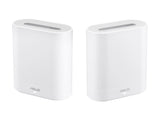 ASUS Tri-Band WiFi 6 Mesh WiFi System suitable for all businesses 2 pack white