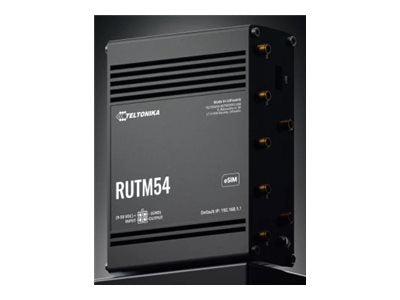 TELTONIKA NETWORKS RUTM54 DUAL SIM 5G/LTE WiFi TELIT router eSIM version