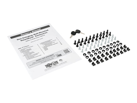 EATON TRIPPLITE SmartRack 12U Low-Profile Switch-Depth Wall-Mount Small Rack Enclosure