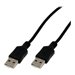 MCL Cable USB 2.0 type A / A male - 5m N