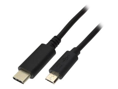 MCL CÃ¢ble USB 2.0 type C mÃ¢le / Micro B