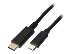MCL CÃ¢ble USB 2.0 type C mÃ¢le / Micro B