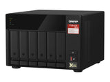 QNAP TVS-675-8G 6-bay NAS KX-U6580 8C/8T 2.5GHz 8Go 6xSATA 6Gb/s bays 2xM.2 NVMe PCIe Gen3 SSD slots 2x2.5GbE LAN optional 10GbE