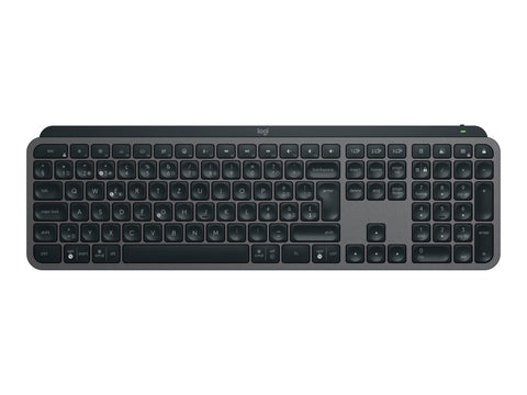LOGITECH MX Keys S - GRAPHITE - (FRA) - BT - N/A - CENTRAL-419