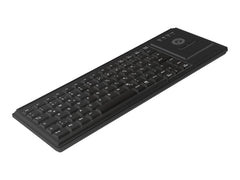 CHERRY Industry 4.0 Compact Ultraflat Trackball Keyboard USB Black (FR)