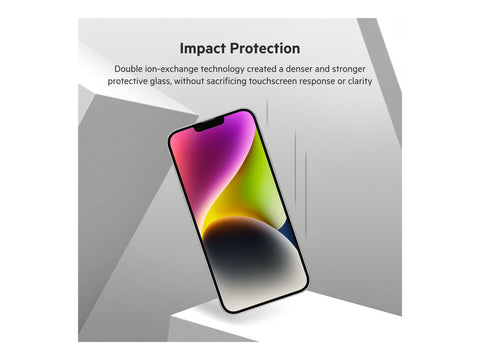 BELKIN ScreenForce Pro UltraGlass Anti-Microbial Screen Protection for iPhone 14/13/13 Pro