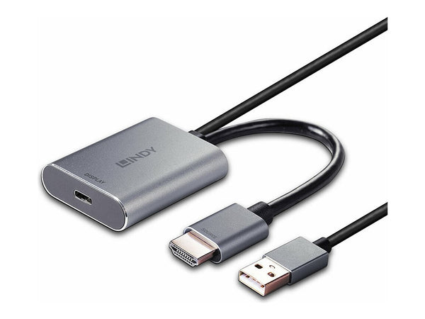 LINDY HDMI to USB Type C Converter with USB Power