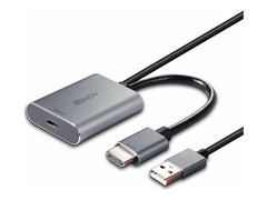 LINDY HDMI to USB Type C Converter with USB Power