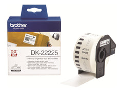 BROTHER P-TOUCH DK-Continue Lengte Tape: 38mm - Thermisch papier - blanc (30.48m)