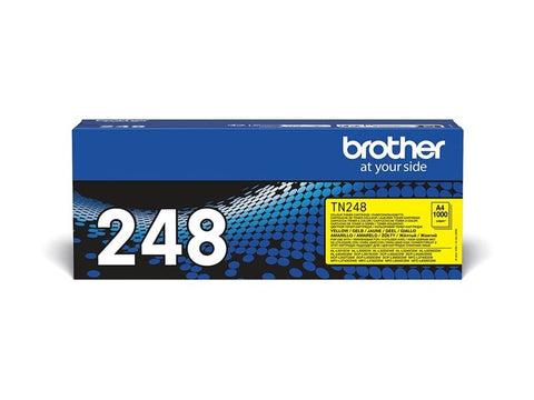 BROTHER TN248Y Yellow Toner Cartridge ISO Yield 1.000 pages
