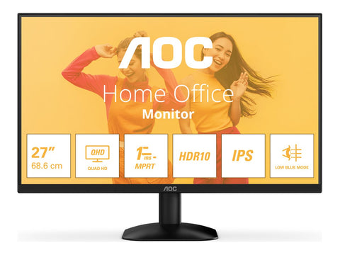 AOC Q27B35E 27p QHD IPS 75Hz 4ms 300cd/m2 HDMI DP