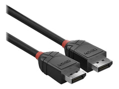 LINDY Black Line Video Cable DP 1.2 DP-DP M-M 1.5m black