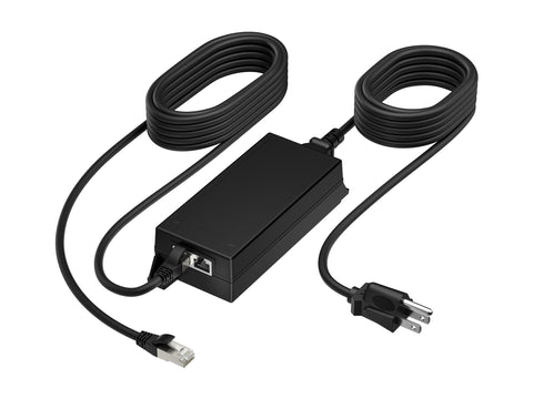 HP Poly PoE++ 65W 2.5G Adapter with 3.66m CAT6A Cable and Power Cord EMEA INTL English Loc Euro plug
