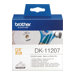 BROTHER DK11207 CD/DVD labels