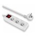 LINDY Mains 3 way gang socket switch FR