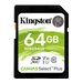 KINGSTON 64GB SDXC Canvas Select Plus