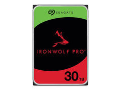SEAGATE Ironwolf PRO Enterprise 30To 7200 tr/min 6 Gbit/s SATA 256 Mo de cache 8.9 cm 3.5 pouces 24h/24 et 7j/7 pour systèmes NAS