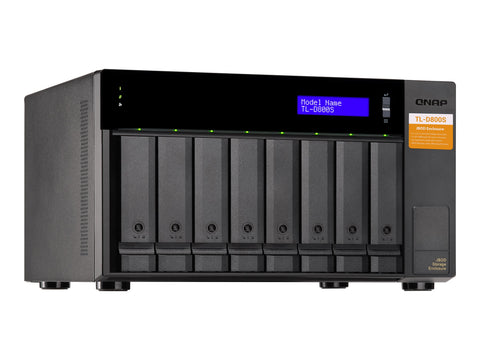 QNAP TL-D800S 8-bay desktop SATA JBOD expansion unit