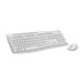 LOGI MK295 Silent Wireless Combo - White
