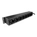 LINDY 8 Way Schuko PDU with switches