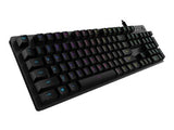 LOGITECH G512 Carbon RGB Mechanical Gaming Keyboard GX Blue Clicky - CARBON - FRA - CENTRAL
