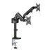 NEOMOUNTS Desk Pole Mount clamp/grommet
