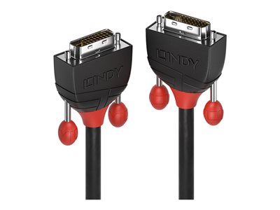 LINDY 1m DVI-D Dual Link Kabel Black