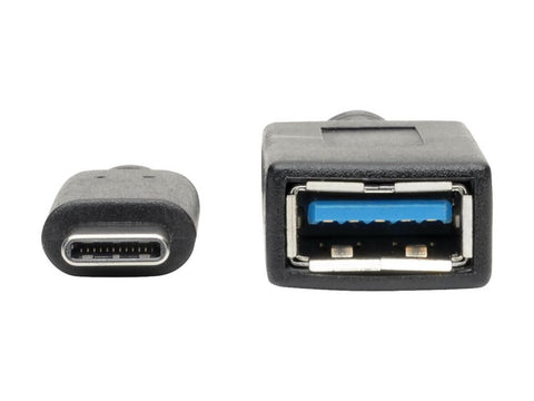 EATON TRIPPLITE USB-C to USB-A Adapter M/F USB 3.1 Gen 1 5 Gbps USB-IF Certified Thunderbolt 3 Compatible 6p 15.24cm