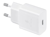 SAMSUNG 15W Adapter incl. Cable White