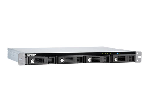 QNAP TR-004U 4-bay Rackmount 1U 12 short-depth rackmount 3.5p SATA HDD USB 3.0 type-C hardware RAID external enclosure