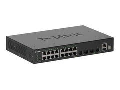 D-LINK 16 Ports GE + 4 Ports 10G SFP+ Smart Managed Switch
