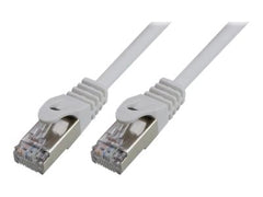 MCL CAT6A S/FTP LSZH Patch cable - 15m Red