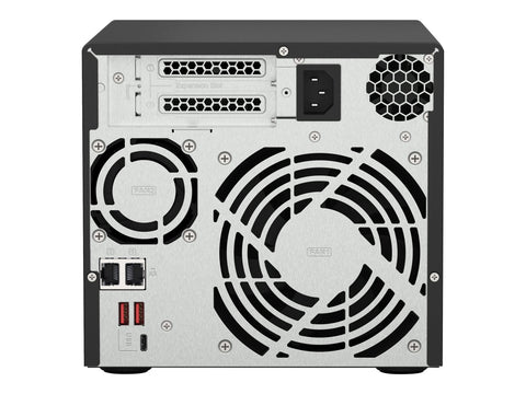 QNAP TS-473A-8G NAS AMD Ryzen Embedded V1500B 8Go SO-DIMM DDR4 4x 2.5/3.5inch SATA 6Gbps 2x M.2 2280 NVMe PCIe Gen3 x1 slots
