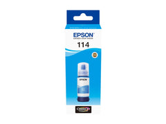 EPSON 1LB 114 EcoTank Cyan ink bottle