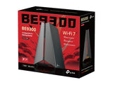 TP-LINK BE9300 Tri-Band Wi-Fi 7 Gaming Router 574Mbps at 2.4GHz + 2882Mbps at 5GHz + 5764Mbps at 6GHz 4x Internal Antennas