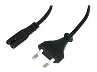 LINDY Mains Cable with Euro Connector 5m