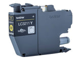 BROTHER LC3211Y Yellow ink cartridge with a capacity of 200 pages