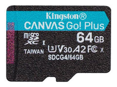 KINGSTON 64Go microSDXC Canvas w/o ADP