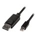 LINDY Mini DP zu DP Cable black 2m