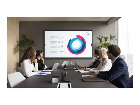 OPTOMA 5863RK 86p 400cd/m2 UHD Interactive 4K Multi-Touch-Display Android 13 Integrated Google Play Store