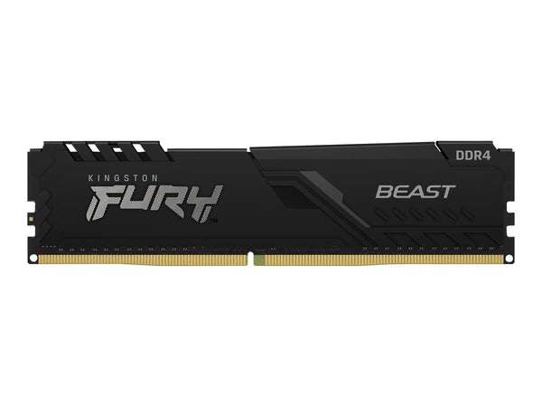 KINGSTON 64Go 3200MHz DDR4 CL16 DIMM Kit of 4 FURY Beast Black