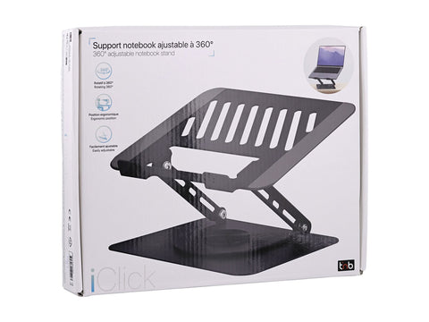 TNB iClick 360 rotating metal notebook stand