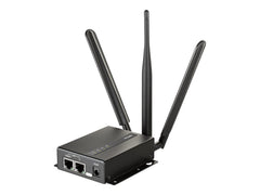 D-LINK 4G VPN LTE Cat 4 Industrial M2M Router Wi-Fi Dual SIM 2 External LTE Antennas 1 External Wi-Fi N Antenna 1 WAN/LAN FE Port