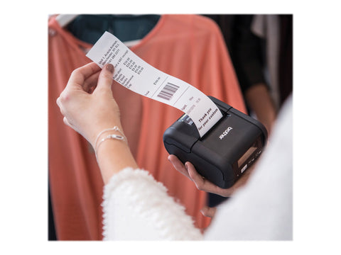 BROTHER RJ-2050 Imprimante mobile pour reçus 2 pouces Bluetooth and Wi-Fi and batterie incluse adaptateur secteur en option