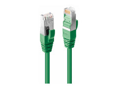 LINDY 2m Cat.6A S/FTP LSZH Cable Green