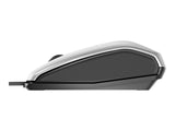 CHERRY MC 4900 Souris avec lecteur d empreinte digitale intégrée USB noire/argent
