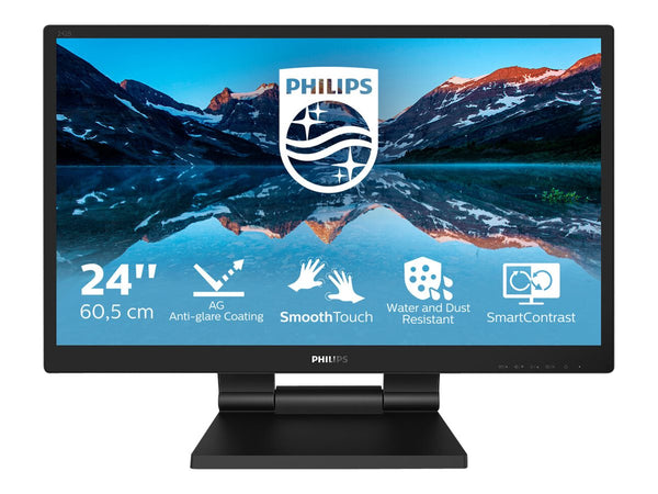 PHILIPS 242B9TL/00 B-Line 60.5cm 23.8p LCD monitor with SmoothTouch VGA HDMI DP DVI