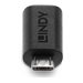 LINDY USB 2.0 Type C to Micro-B Adapter