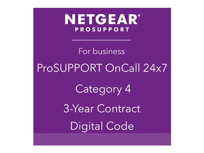 NETGEAR ProSupport OnCall 24hx7d Cat4 3a