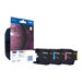 BROTHER Pack blister de 3 carto
